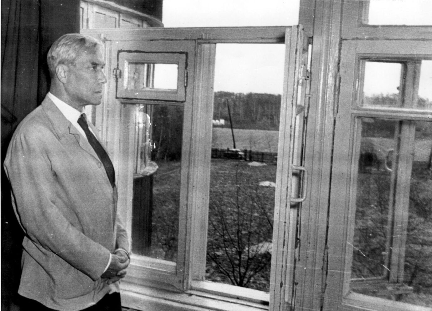Boris Pasternak in seinem Landhaus: Zentrale These im Historikerstreit vorweggenommen.