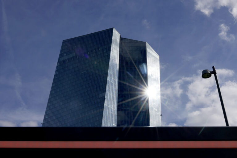 Das Gebäuder der EZB in Frankfurt. Hier wird Geld gemacht.
