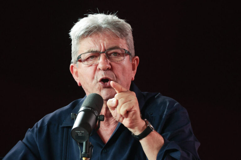 Frankreichs Links-Politiker Jean-Luc Melenchon steht wegen seiner Haltung zum Hamas-Terror in der Kritik.