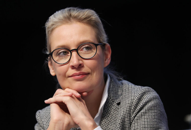 AfD-Chefin Alice Weidel muß um ihr Leben fürchten.