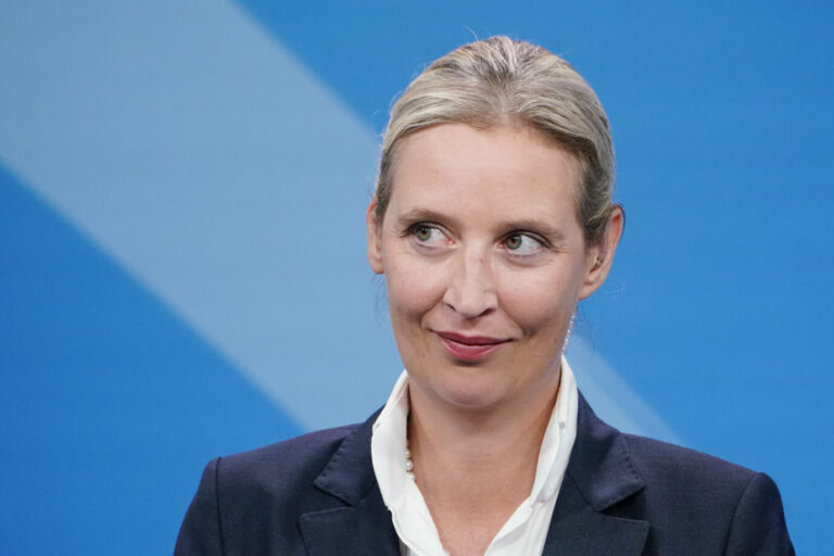 Umfrage über Regierungsbeitligung der AfD: Führt AfD-Chefin Alice Weidel ihre Partei im kommenden Jahr in die ersten Landesregierungen?