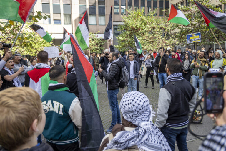 Demonstrationen gegen Israel finden auch in Düsseldorf statt.