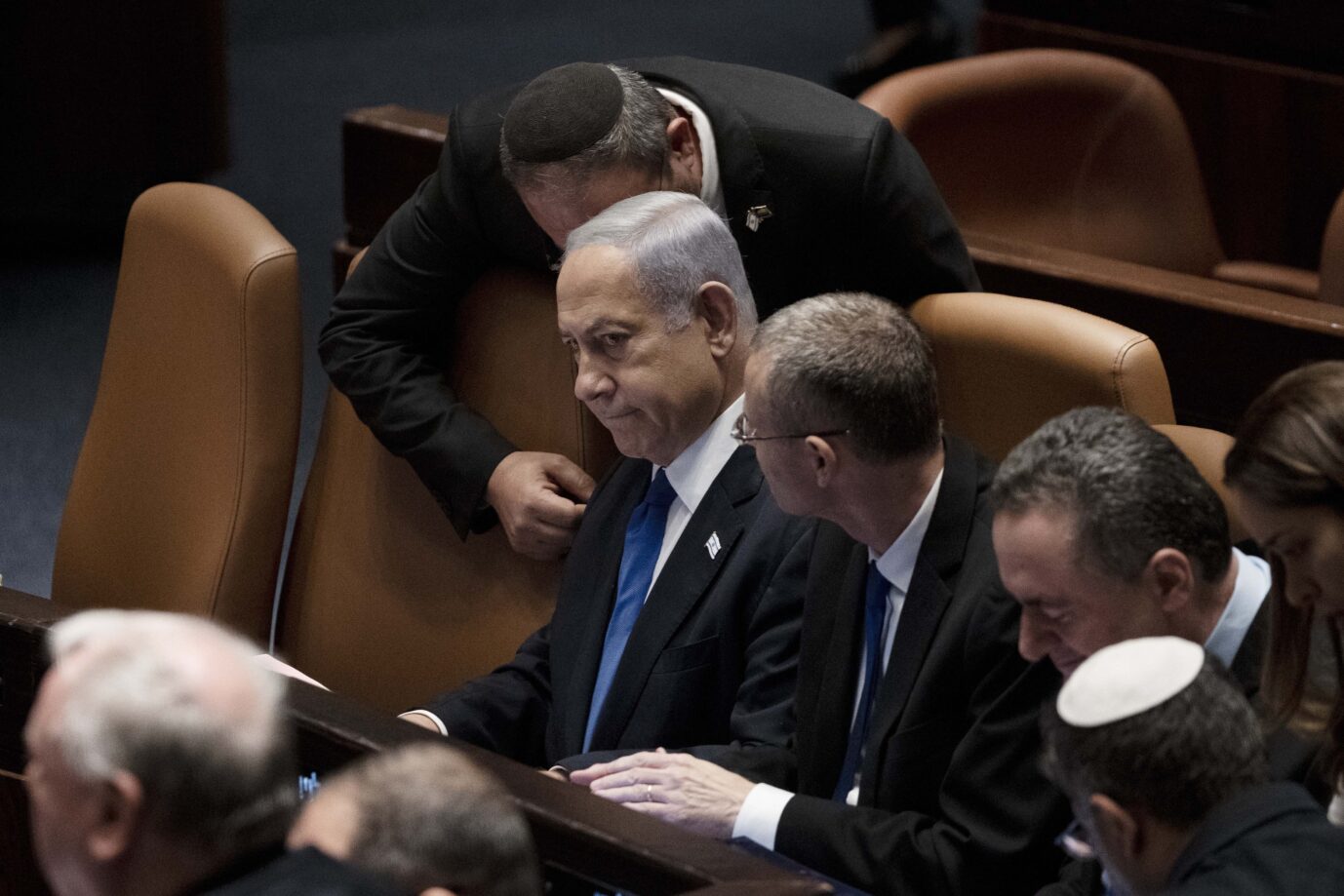 Israels Ministerpräsident Benjamin Netanjahu ist die Bildung einer Notstandsregierung gelungen (Symbolbild) Foto: picture alliance / ASSOCIATED PRESS | Maya Alleruzzo