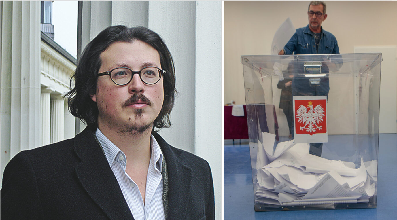 Historiker und Publizist David Engels, Wahlurne in Polen