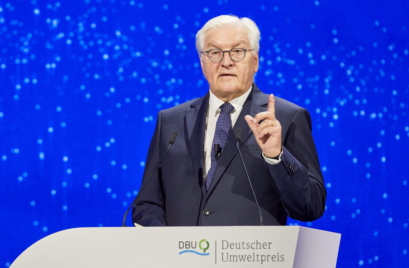 Auf dem Foto befindet sich Bundespräsident Frank-Walter Steinmeier während einer Rede. (Themenbild/Symbolbild)