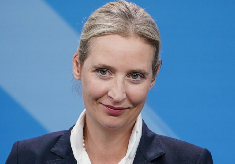AfD-Chefin Alice Weidel steigt im Ansehen der Deutschen.