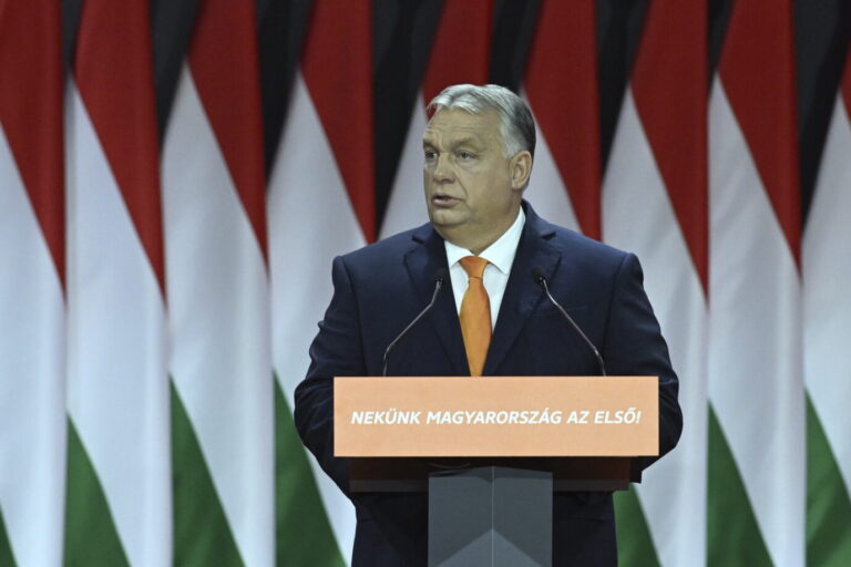 Ungarns Ministerpräsident Viktor Orbán (Fidesz): Er will eine andere Ukrainepolitik der EU.