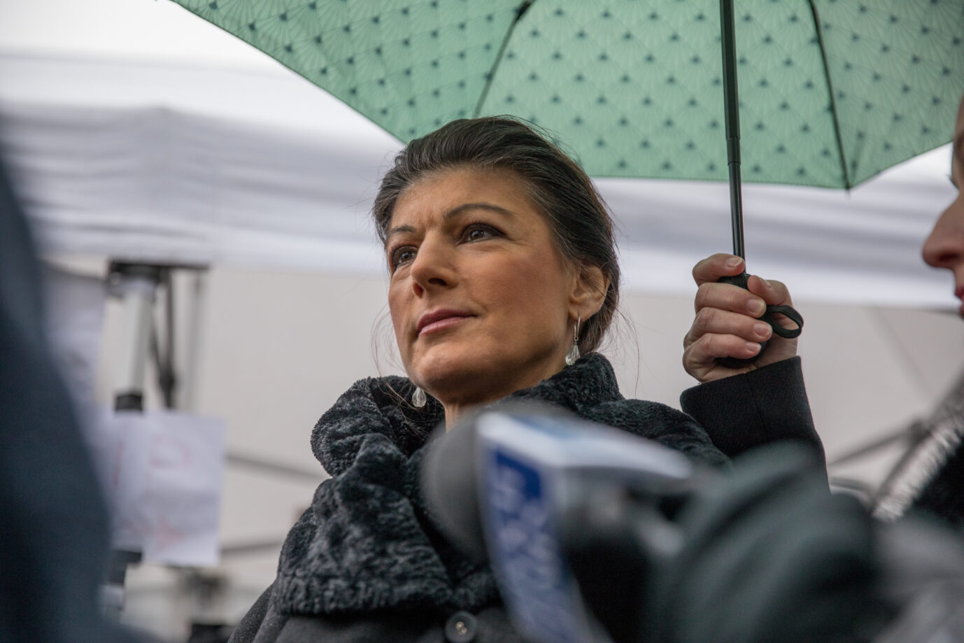 Wenig Erfolgsaussichten? Sahra Wagenknecht könnte mit ihrer Partei im Regen stehen.