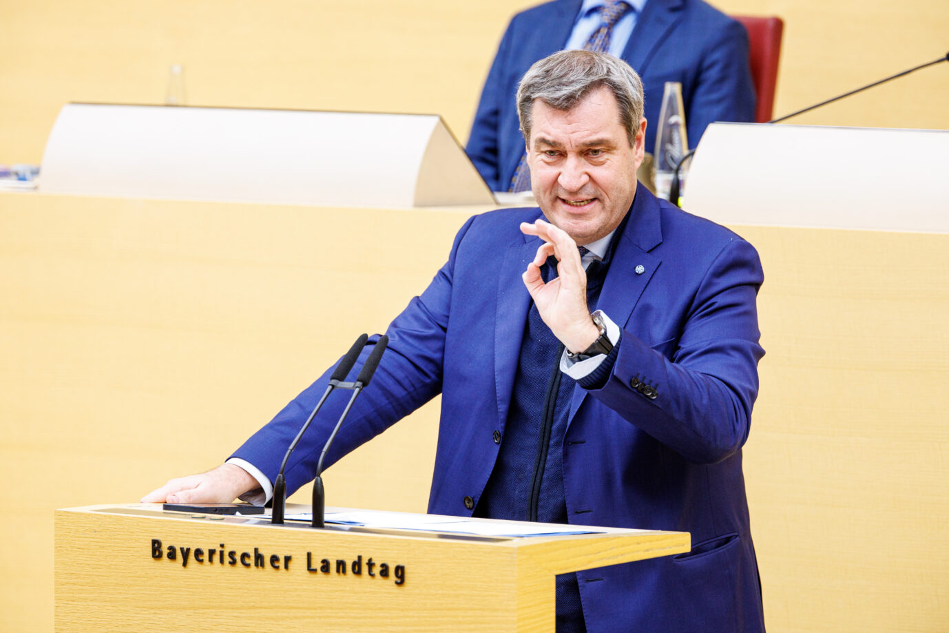 Bayerns Ministerpräsident Markus Söder (CSU) will die AfD nicht verbieten.