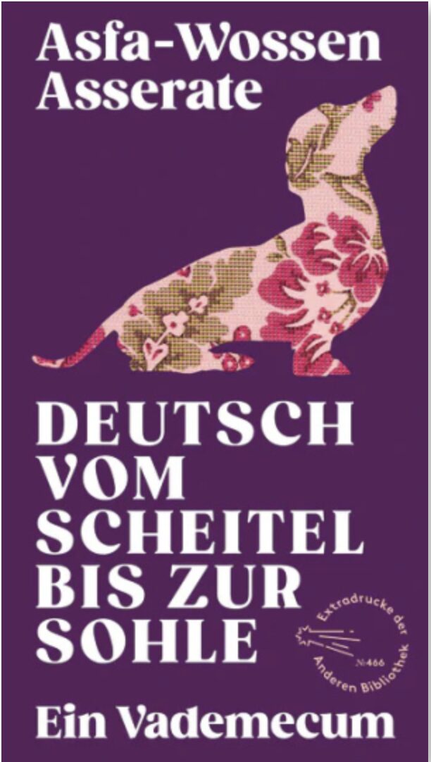 Asfa-Wossen Asserate: Deutsch vom Scheitel bis zur Sohle, 288 Seiten, Die Andere Bibliothek, Jetzt im JF-Buchladen bestellen