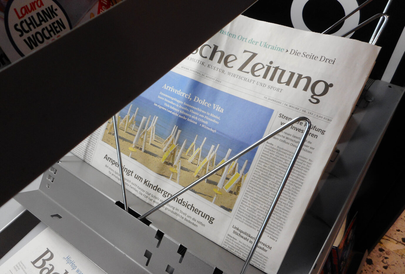 Die "Süddeutsche Zeitung" muß nach Schelte vom Presserat Versäumnisse einräumen (Symbolbild).
