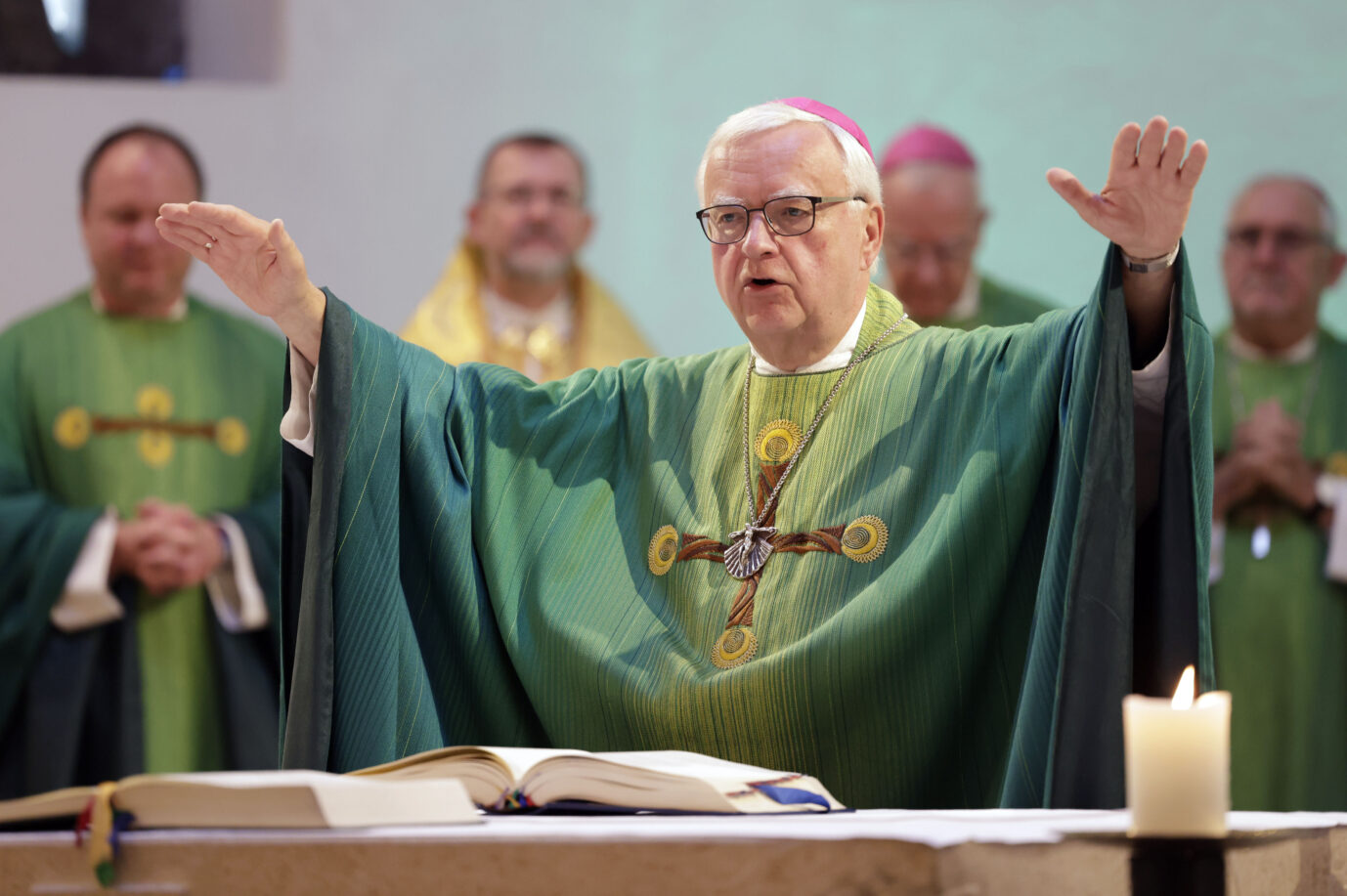 Heiner Koch, Erzbischof von Berlin: Gemeinsam mit weiteren Kollegen macht er Anti-AfD-Wahlkampf