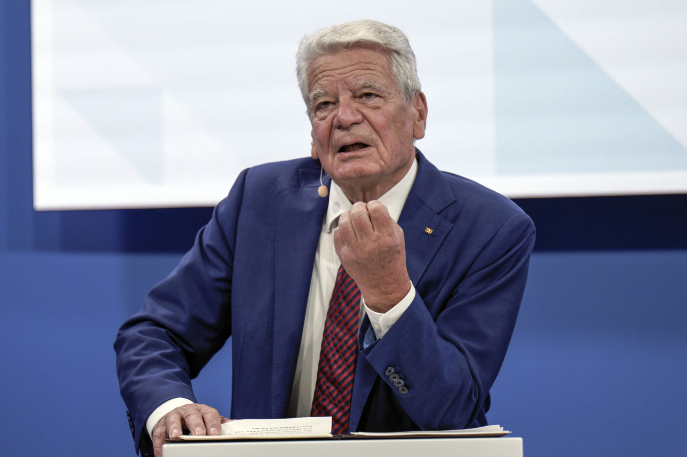 Der ehemalige Bundespräsident Joachim Gauck: Da die AfD die liberale Demokratie verachte, sei eine Koalition mit ihr nicht möglich