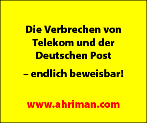 Ahriman Verlag, Telekom, Deutsche Post