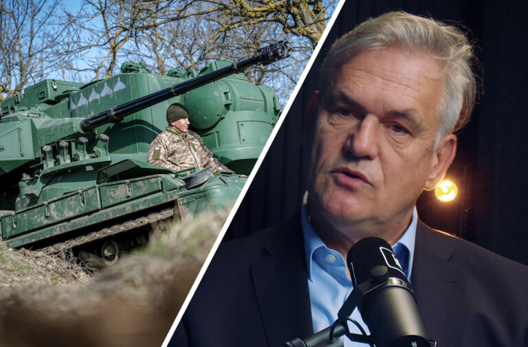 Deutscher Flakpanzer Gepard im Einsatz in der Ukraine und Admiral Kay-Achim Schönbach