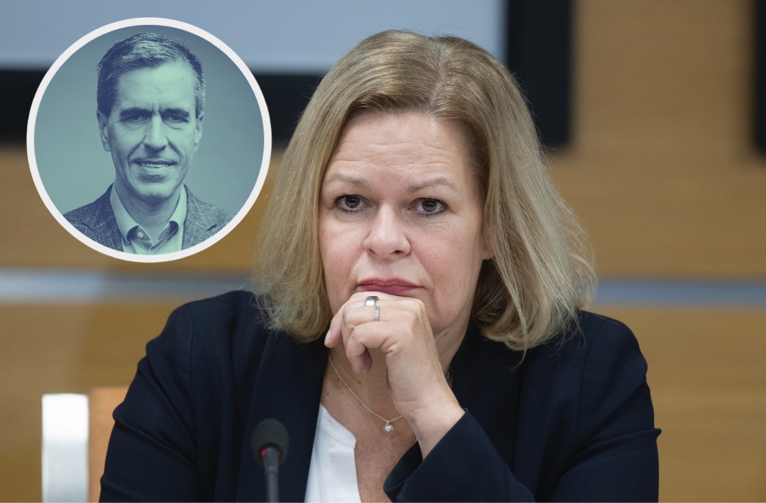 Bundesinnenministerin Nancy Faeser (SPD) geht gezielt gegen die Opposition vor.