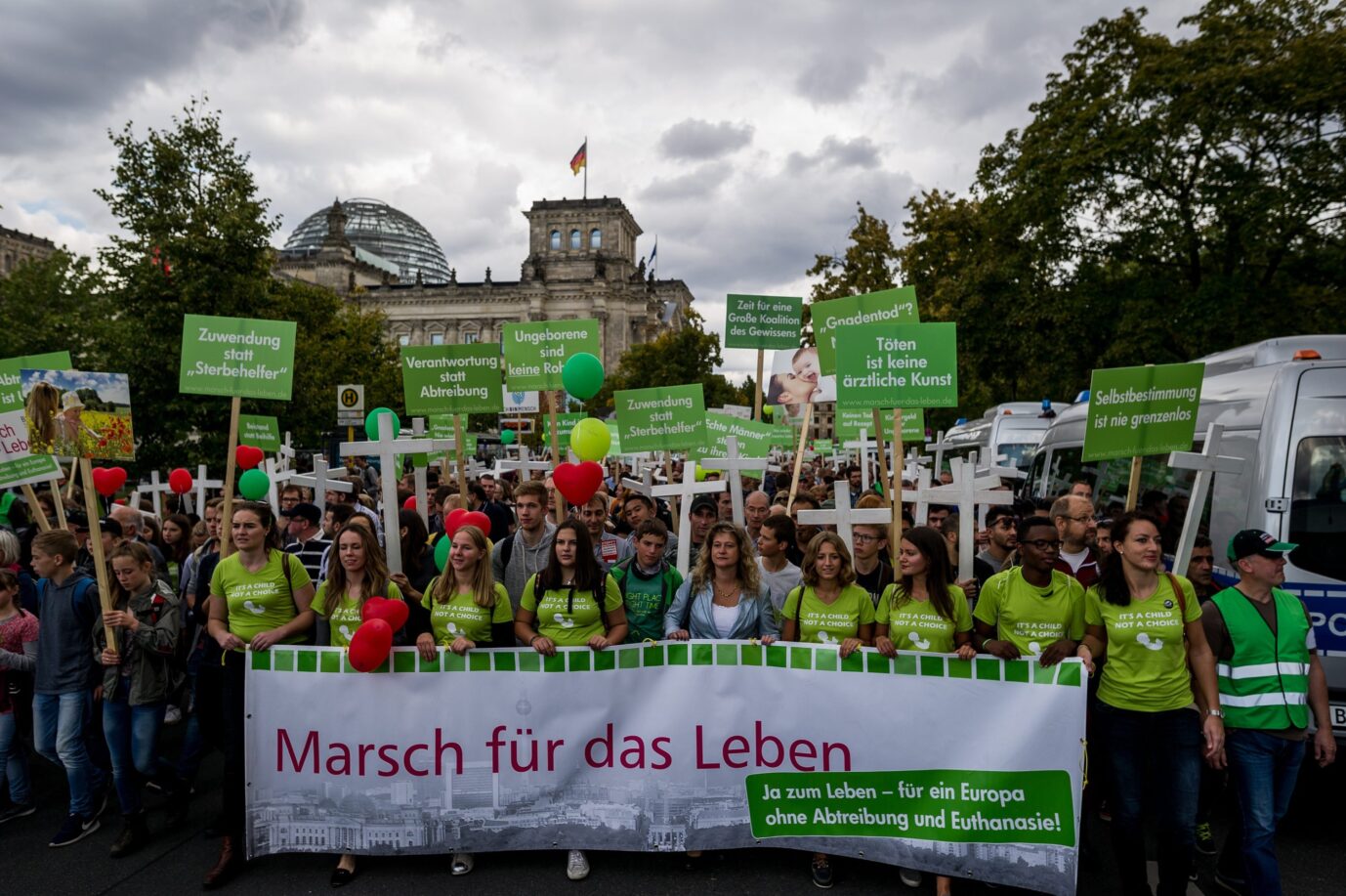 Der „Marsch für das Leben“ in Berlin: Auch in München wird in diesem Jahr für den Lebensschutz demonstriert.