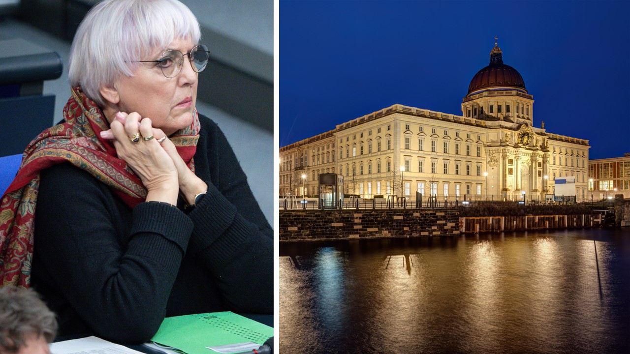 Kulturstaatsministerin Claudia Roth (Grüne) soll den Kritikern des Berliner Stadtschlosses helfen, ihre Forderungen durchzusetzen.