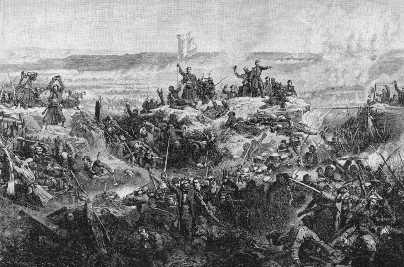 Im Krim-Krieg 1853-1856 unterlag Rußland den Briten und Franzosen.