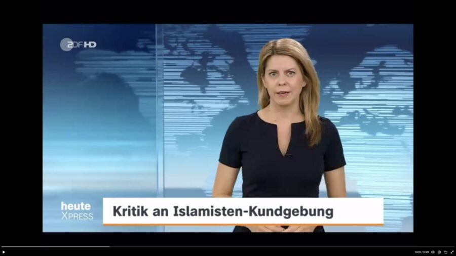 Das ZDF hat eine Falschmeldung zur Islamisten-Demo in Hamburg korrigiert. Die Demonstration war nicht rechtsextrem, sondern islamistisch.