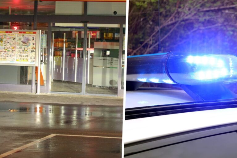Die Supermarktfiliale im baden-württembergischen Wangen: Syrer MIgrant attackiert Kleinkind mit einem Messer.
