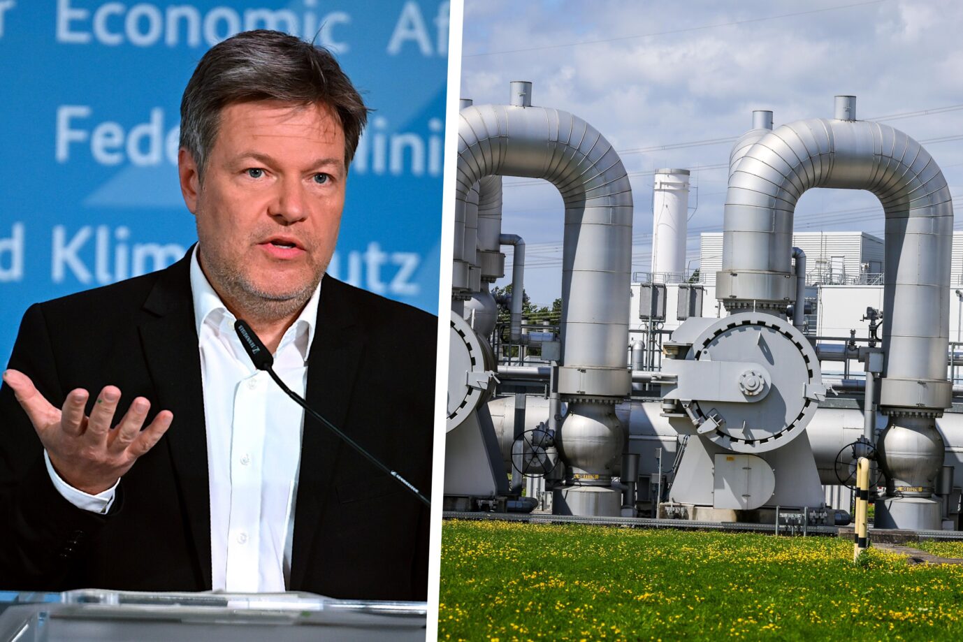 Wirtschaftsminister Robert Habeck plant, bis spätestens 2045 die Gasnetze in Deutschland stillzulegen.