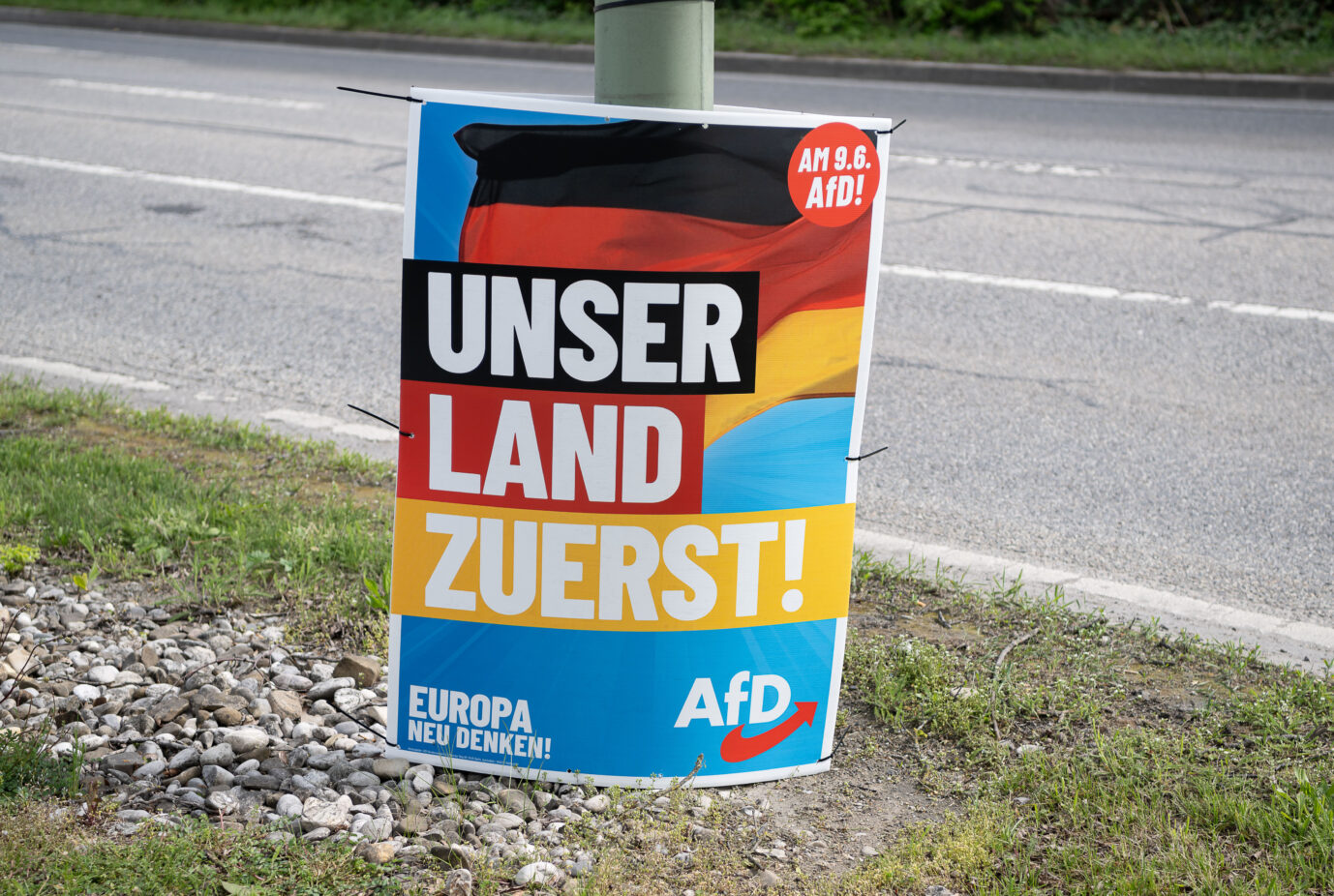 Politische Gewalt gegen die AfD, deren Plakate und Mitglieder gehört auch im Europa-Wahlkampf zur Tagesordnung.