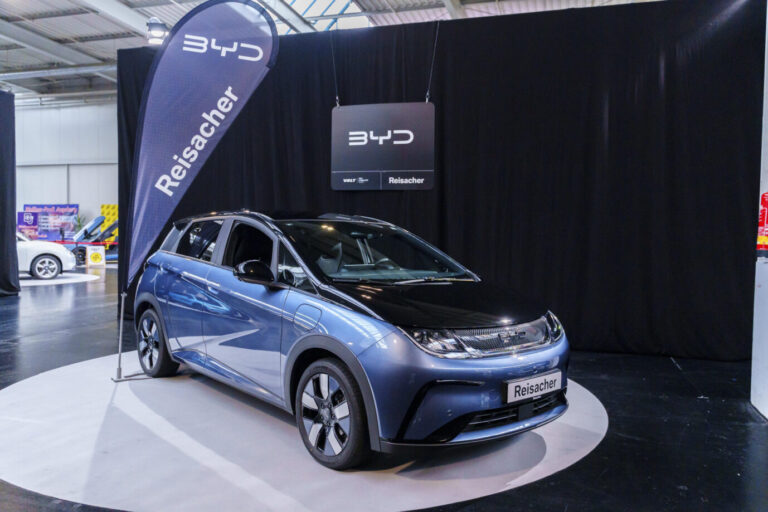 Auf dem Foto befindet sich ein E-Auto des Herstellers BYD aus China. (Themenbild)