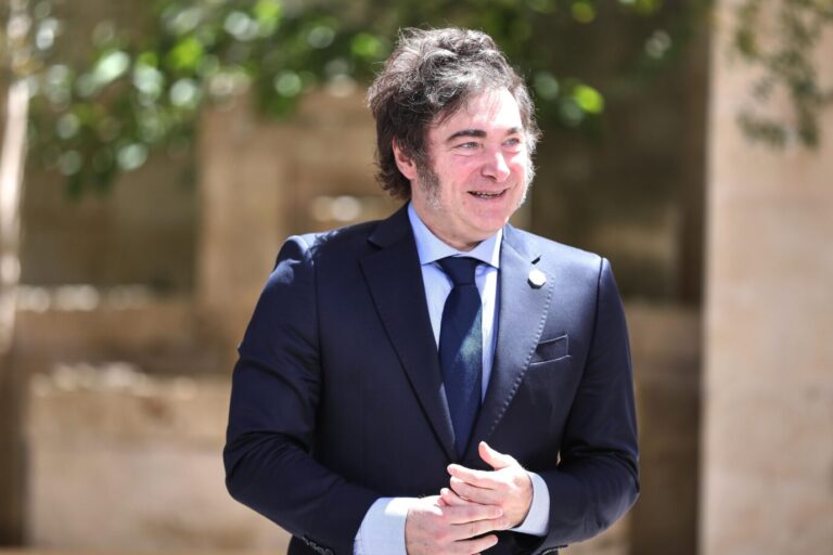 Borgo Egnazia, G7-Gipfel: Argentiniens Präsident Javier Milei.