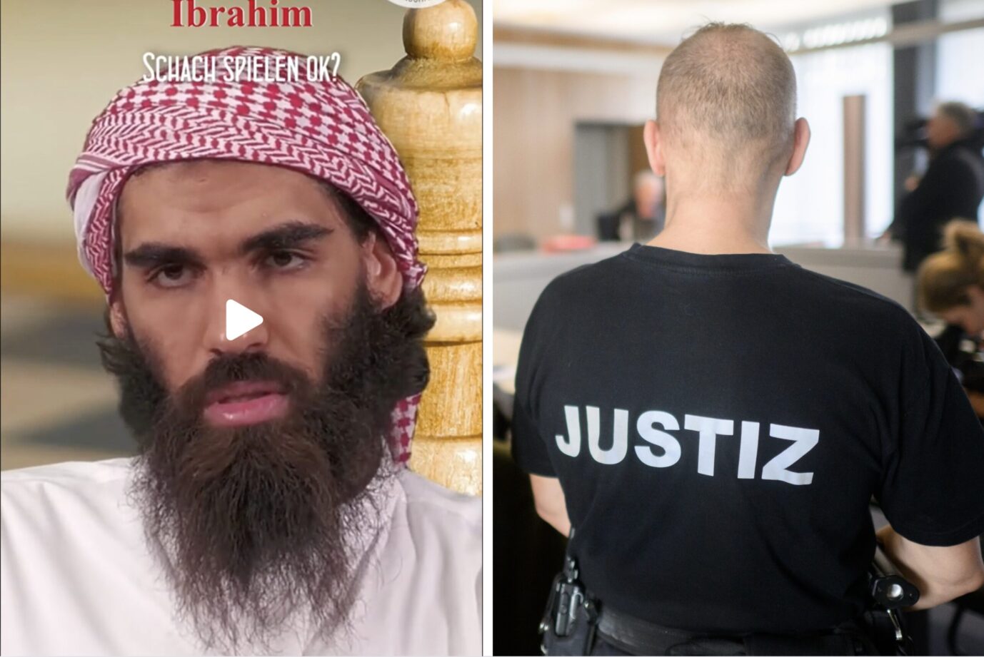 Der islamistische Prediger Ibrahim El-Azzaz spricht in einem Video auf TikTok