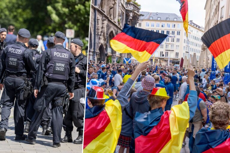 Innenministerin Nancy Faser hat das Verbot von Deutschlandflaggen für die Bundespolizei während der Fußball-EM aufgehoben. Bislang war es den Polizisten mit Blick auf das Neutralitätsgebot untersagt, die deutsche Flagge zu zeigen.