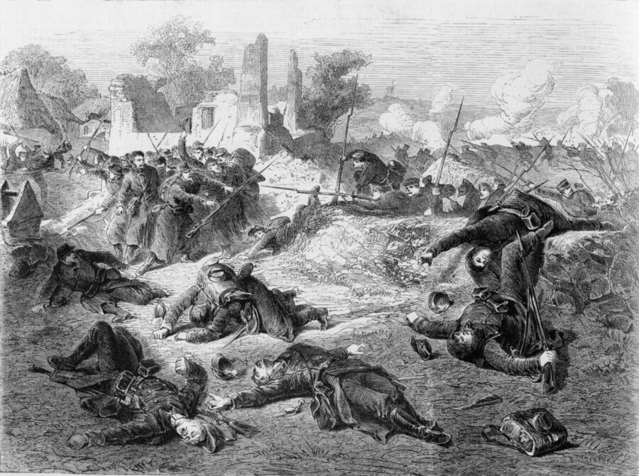 Der Verlust der Insel Alsen war ein weiterer Rückschlag für Dänemark.