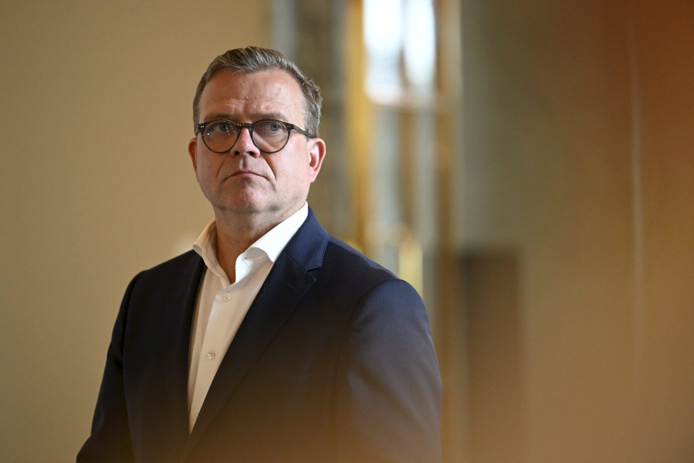 Das Bild zeigt Finnlands Regierungschef Petteri Orpo von der Nationalen Sammlungspartei.