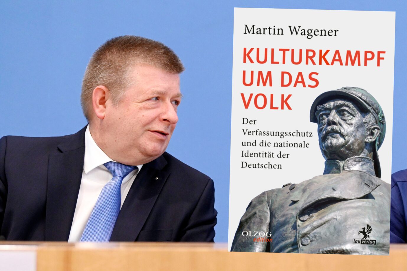 Der Lau-Verlag in Hamburg soll Fördergeld für das Buch „Kulturkampf um das Volk“ von Martin Wagener zurückzahlen. Der Verfassungsschutz hält das Buch für rechtsextrem.