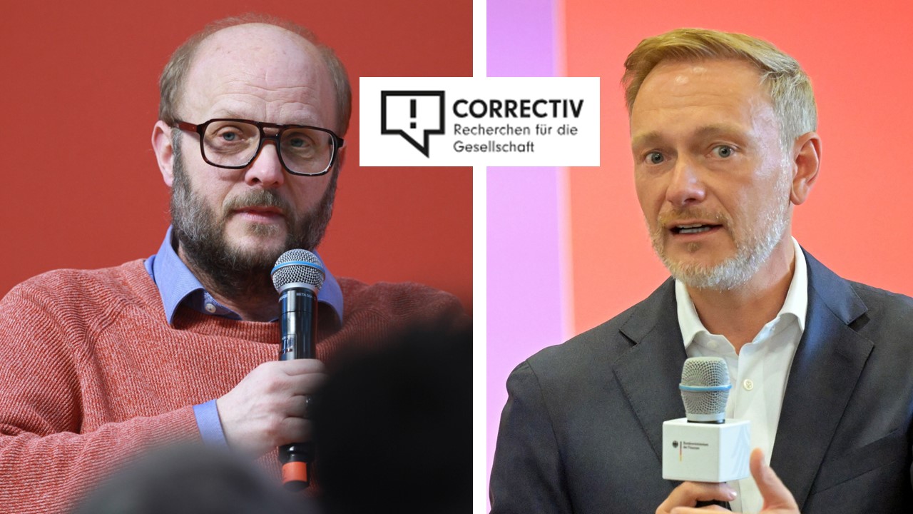 „Correctiv“-Chef David Schraven freut sich über die Steuervorteile, die ihm Finanzminister Christian Lindner einräumen will.