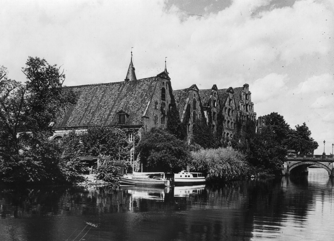 Salzspeicher Lübeck: Die Hanse profitierte vom Stecknitzkanal.