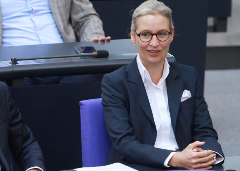 AfD-Chefin Alice Weidel war beim Wirtschaftsstudium mit 24 Jahren Jahrgangsbeste.