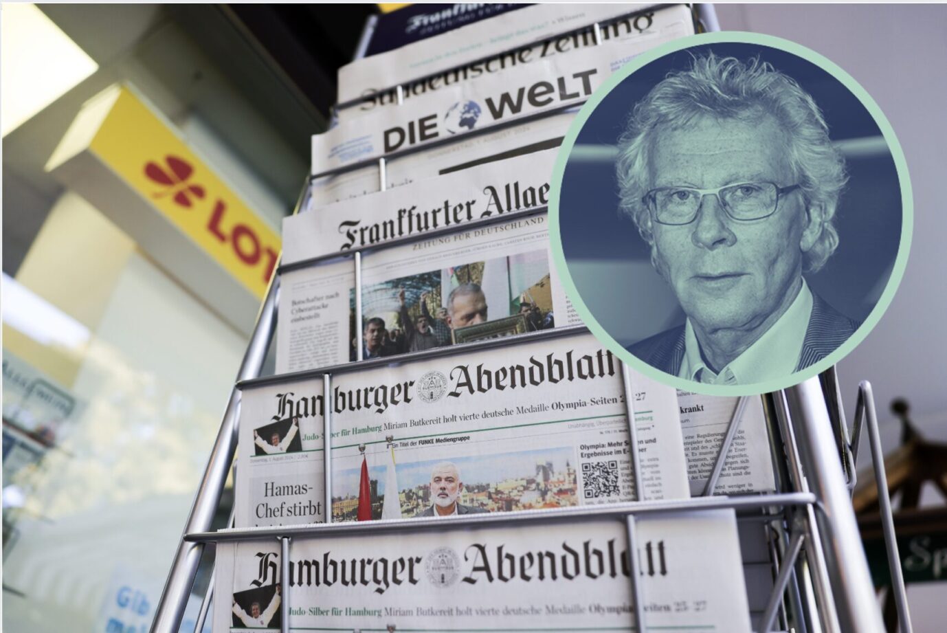 Zeitungen an einem Verkaufsstand. Um den Berufsethos deutscher Journalisten steht es schlecht, wenn man sich das Verhalten des Deutschen Journalisten-Verbands einmal anschaut