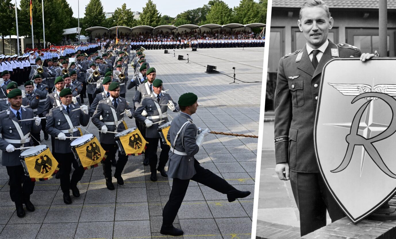 Bundeswehr im Bendlerblock und Fliegerass Erich Hartmann