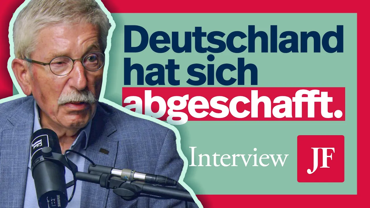 »Schlimmer, als ich es vorausgesagt habe« | Thilo Sarrazin im Interview