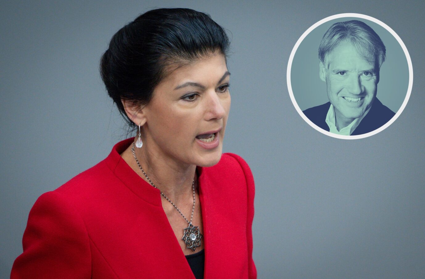 Sahra Wagenknecht – Künstlerin im Verstellen.