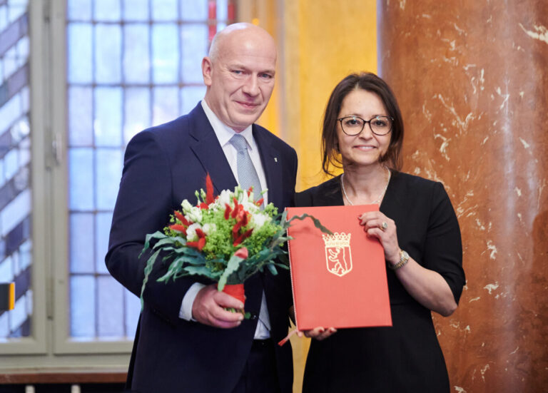 Kai Wegner (lCDU), Regierender Bürgermeister von Berlin ernennt Felor Badenberg (ebenfalls CDU) zur Senatorin für Justiz und Verbraucherschutz (Themenbild)