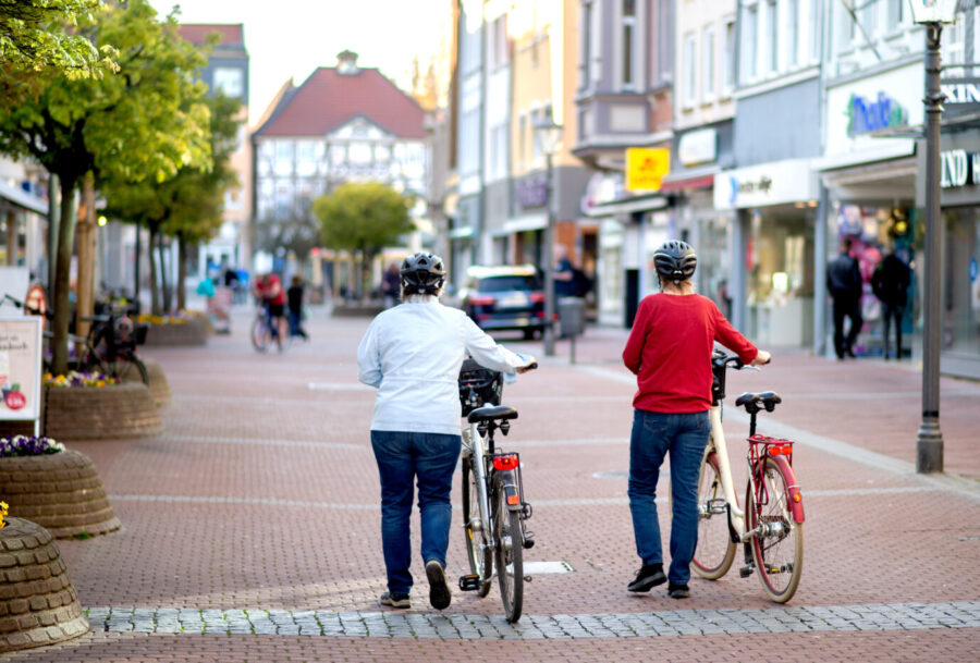 Die 50.000 Einwohner-Stadt Peine in Niedersachsen - hier hat der 32jährige seinen Messerangriff begangen. Foto: picture alliance/dpa | Hauke-Christian Dittrich