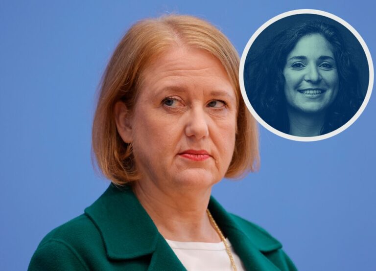 Die Ergebnisse der Jugendstudie zum "Rechtsruck" gefallen Familienministerin Lisa Paus (Grüne) nicht.