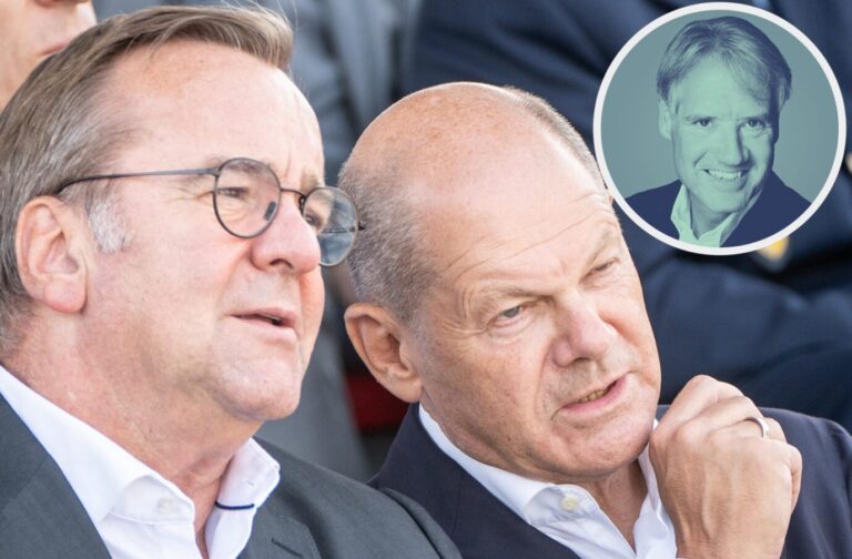 Ein Team oder Rivalen? Verteidigungsminister Boris Pistorius (links) und Bundeskanzler Olaf Scholz (beide SPD).