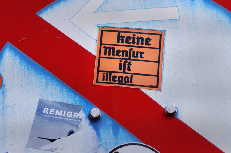 "Keine Mensur ist illegal": Um Mensuren, Burschenschaften und Rechtsextremismus ging es den Grünen im Bundestag (Symbolbild).