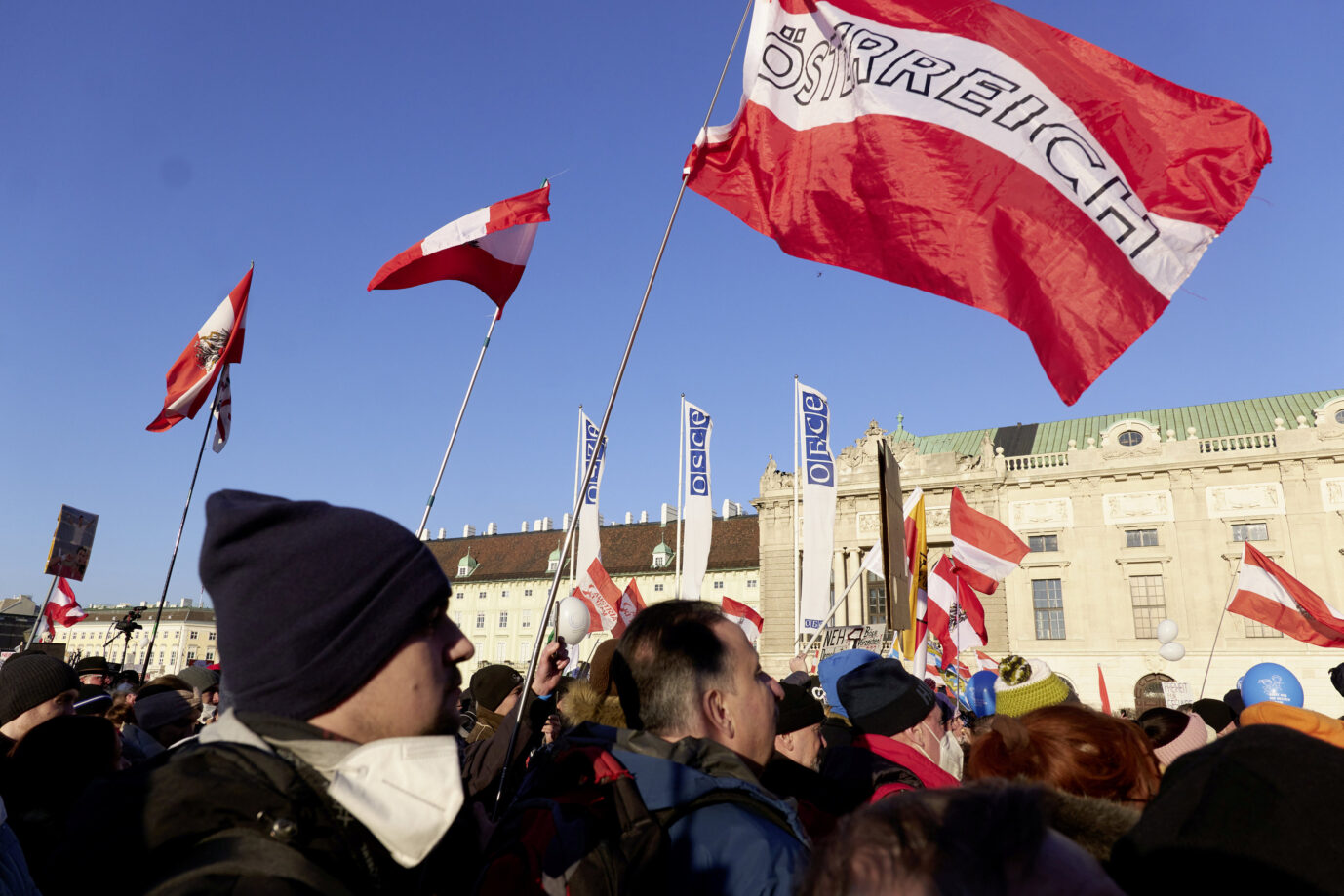 Eine Demonstration der "Fairdenker"