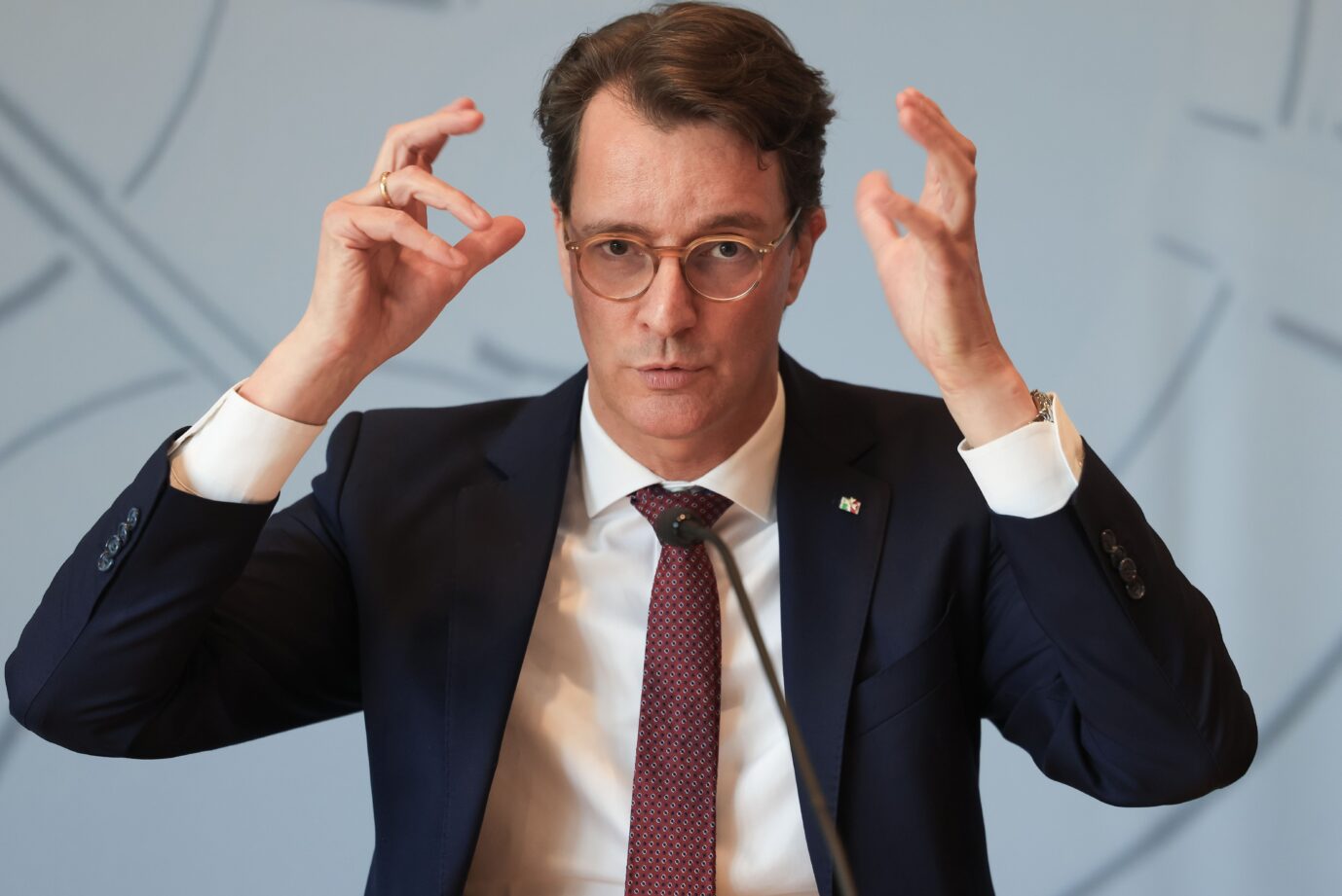 Ministerpräsident von Nordrhein-Westfalen, Hendrik Wüst (CDU).