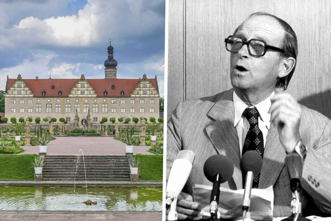 Der für das konservative Studienzentrum namensgebende Schloß Weikersheim: Ein Mitbegründer war der Ex-Ministerpräsident Baden-Württembergs, Hans Filbinger. (Themenbild)