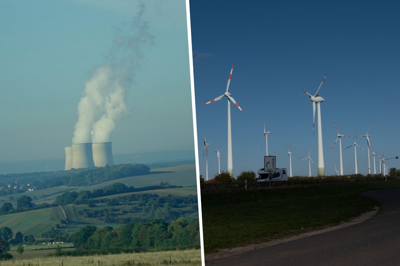 Deutschland und Frankreich stehen für zwei fundamental unterschiedliche Arten der Energiepolitik. Wo wir von unseren Nachbarn lernen können. Foto: picture alliance / ZB | Sascha Steinach/ picture alliance / dpa-Zentralbild | Stephan Schulz